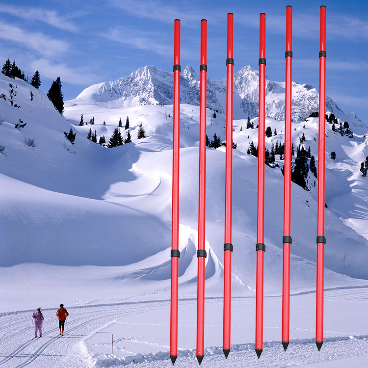其他滑雪用品 滑雪场安全网杆河北飞雪体育器材厂家直销3