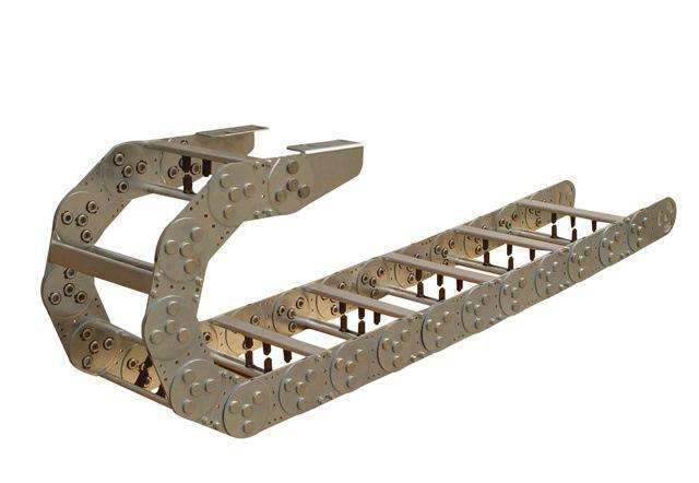钢制拖链 不锈钢拖链 金属拖链 精晶直销机床钢铝拖链TL1253