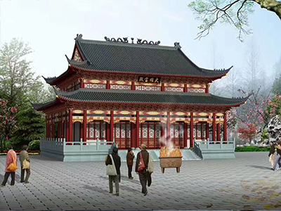 西宁藏式建筑设计施工临夏回族自治州可以做雕塑 景观工程项目2