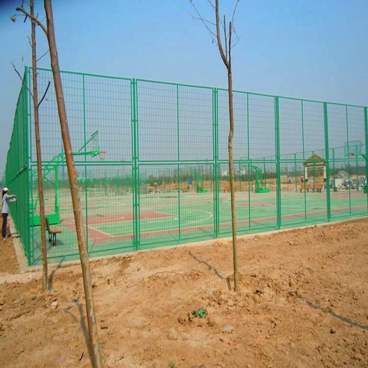 护栏 框架式绿色防护网 体育场框架式围栏 云蓝 来图来样定制3