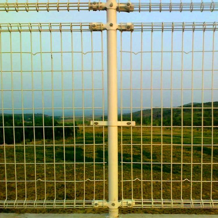 护栏 框架式绿色防护网 体育场框架式围栏 云蓝 来图来样定制1