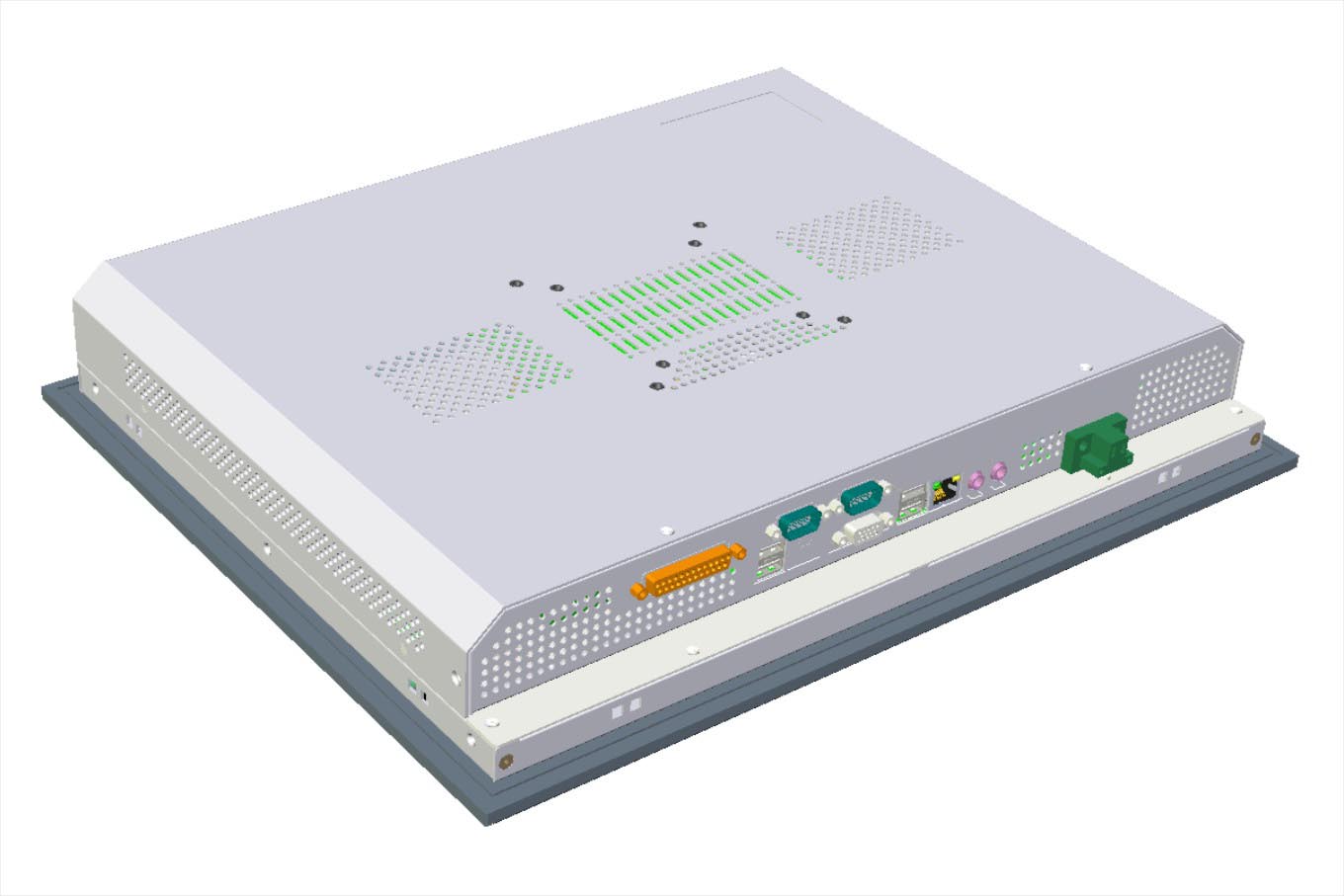 竞翀科技 12.1寸工业平板电脑 12M100 12.1寸工业触摸屏支持RS485串口1