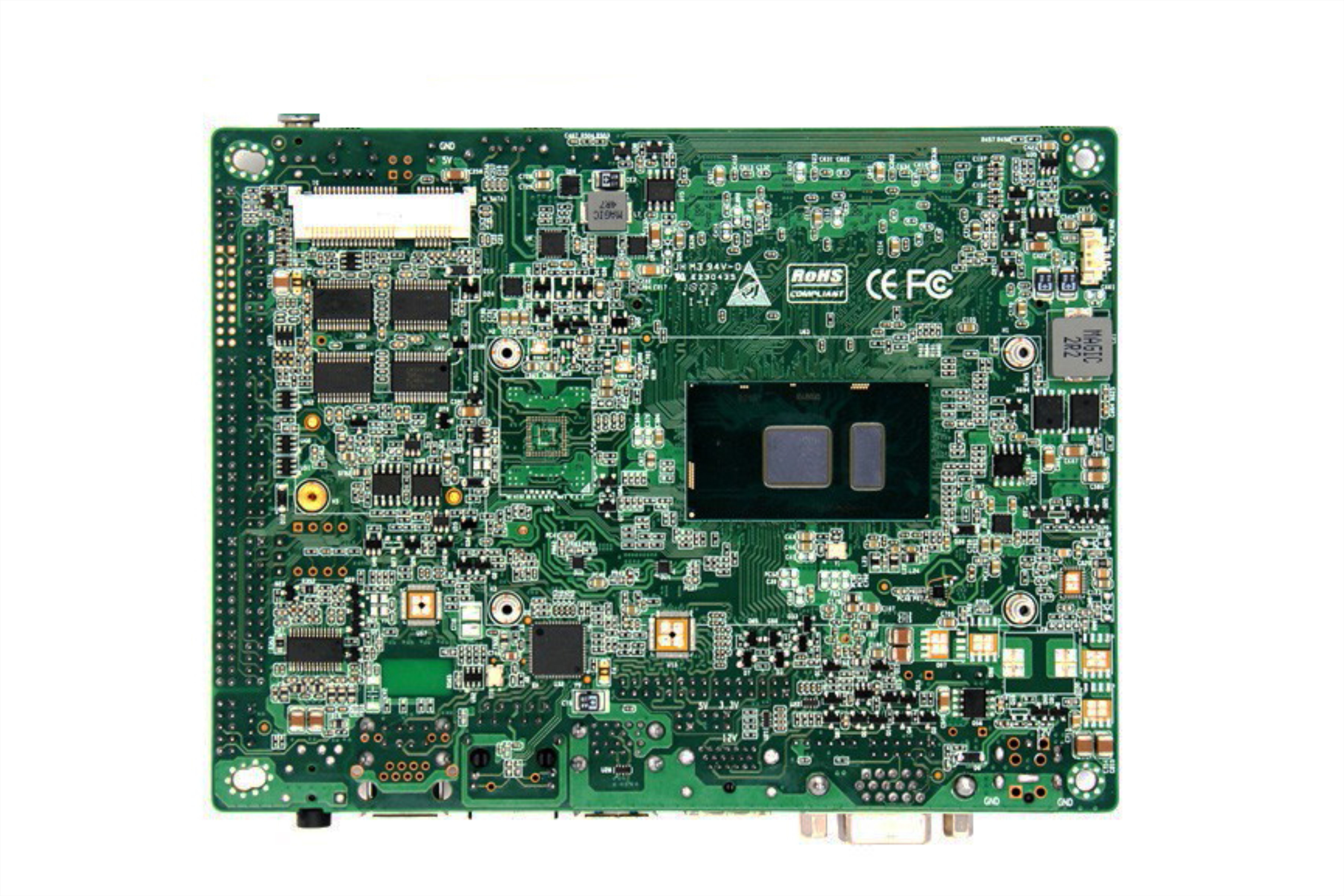 KEB-42Z3A 高性能低功耗双屏显示集成CPU和内存的工控主板2