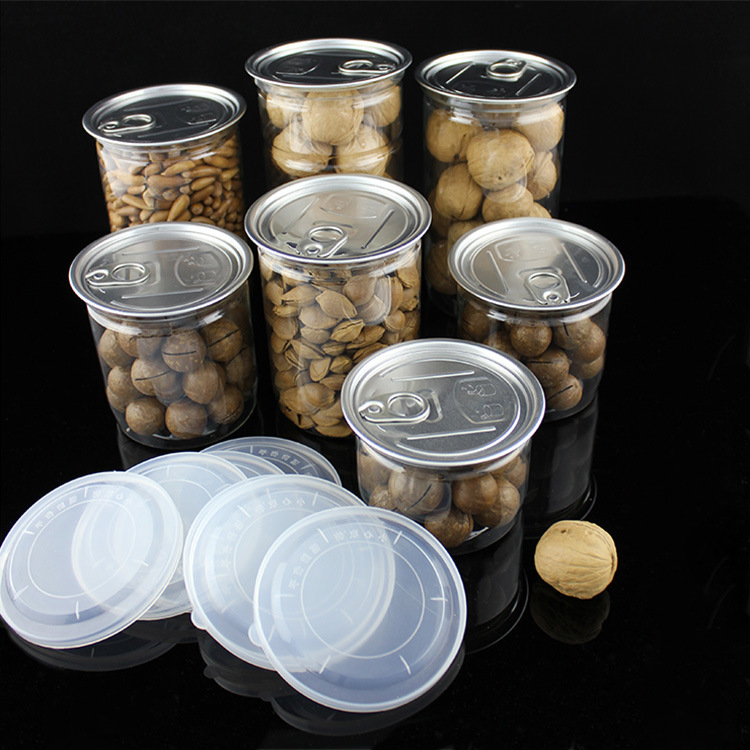 四川成都100口径系列PET塑料易拉罐401重庆食品塑料罐3