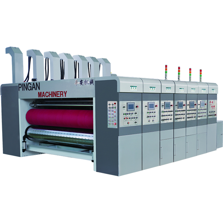 平安机械 高速水墨印刷机 水墨印刷机 PA-G3 印刷机设备 全自动高速印刷开槽模切机5