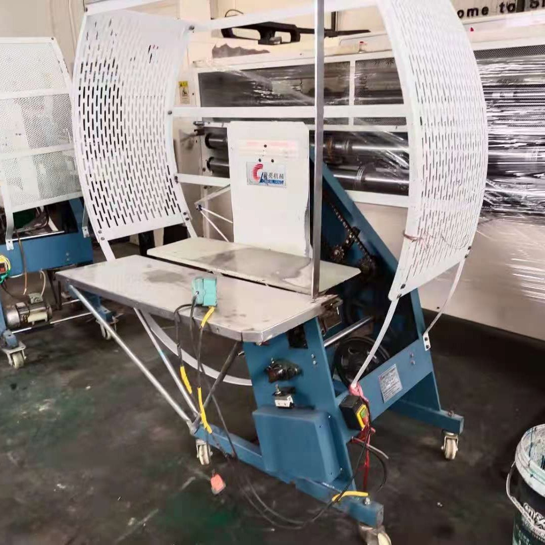 二手印刷设备 纸箱机械纸箱机械 100型晨亮打捆 沛栋二手纸箱设备收售