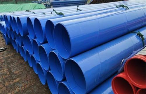 河北亚都复合钢管聚乙烯涂料钢管制造厂家直供价格 螺旋管2