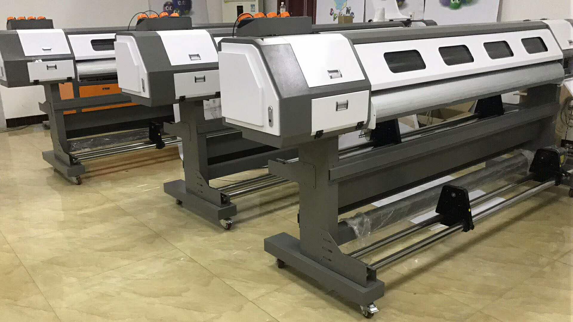 欧卡UV卷材打印机3500mm机型 数码印刷机