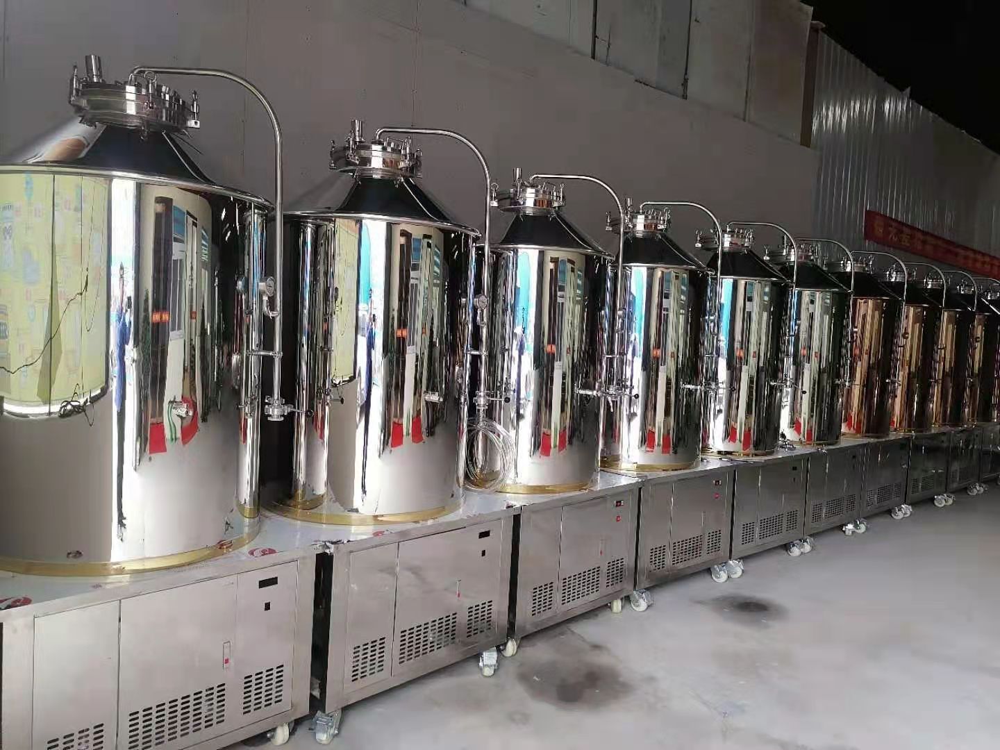 厂家直营 精酿啤酒设备 酿酒设备 南阳啤酒设备 发酵罐4