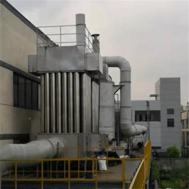 PVC手套油烟废气处理设备 废气处理成套设备9
