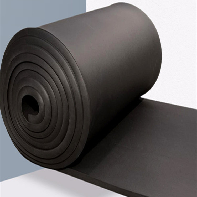 松傲销售黑色铝箔橡塑海绵板 管道保温隔热橡塑板 保温、隔热材料2