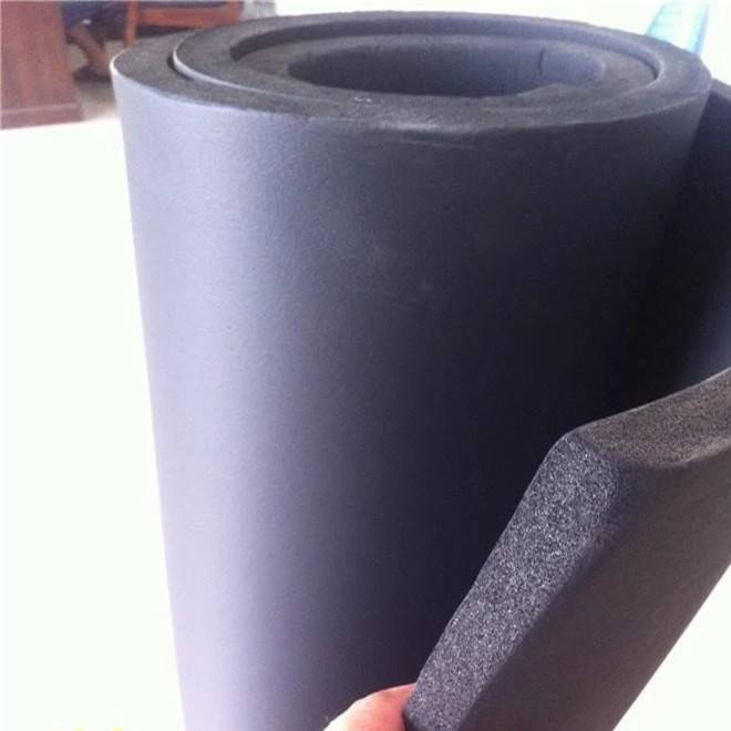 管道保温橡塑板 松傲生产销售黑色铝箔橡塑海绵板 阻燃橡塑板2
