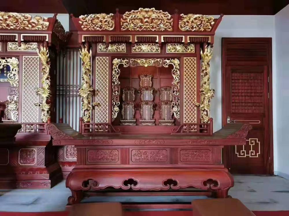 寺庙大殿前铸铜香炉 宗教法器、法物 宫观长方形带盖香炉定制