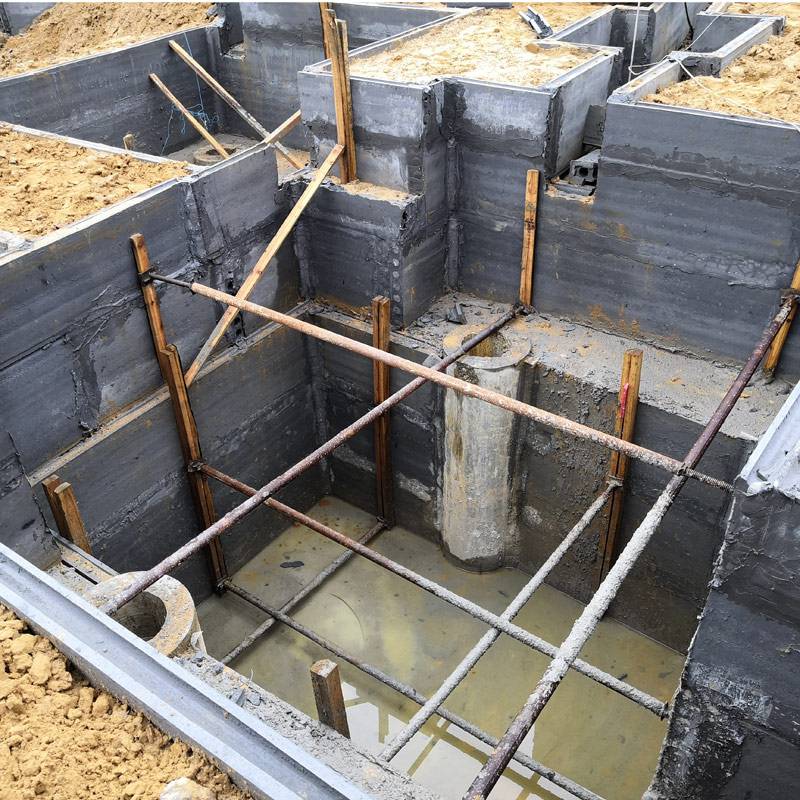 混凝土制品 广东中山筏板砖胎膜砌筑施工方案2