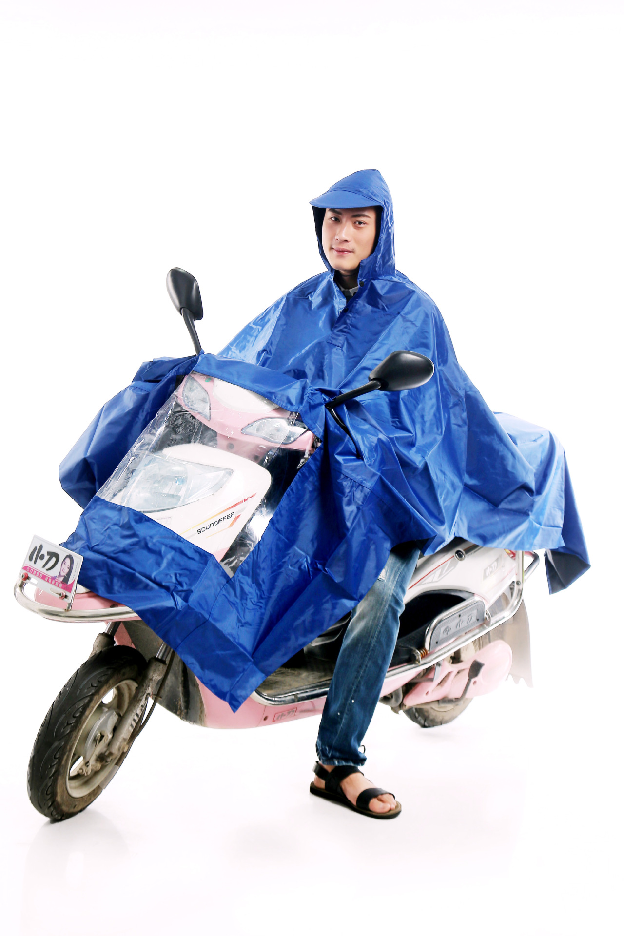 连体雨衣、雨披 专业供应特大尼龙优质胶布雨披 金华地区厂家(图)2