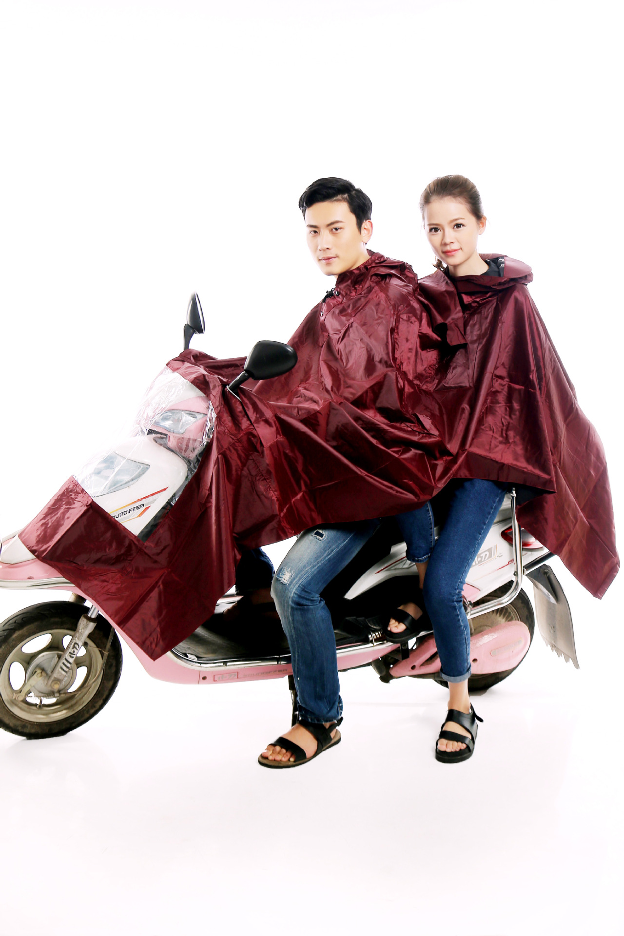 连体雨衣、雨披 专业供应特大尼龙优质胶布雨披 金华地区厂家(图)1