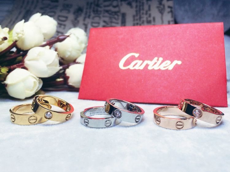 高品质卡家Cartier戒指一手货源一件代发