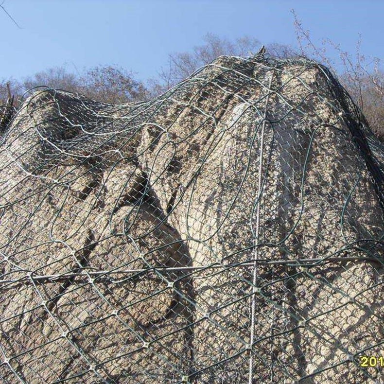 主动拦石网 主动边坡防护网 厂家程泰路桥主动柔性防护网 防落石网