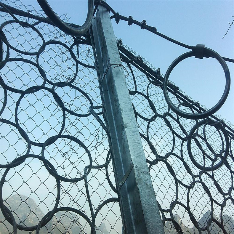 被动环形防护网 边坡护栏网价格 山体拦石网 程泰路桥F-RXI-075缠绕型2