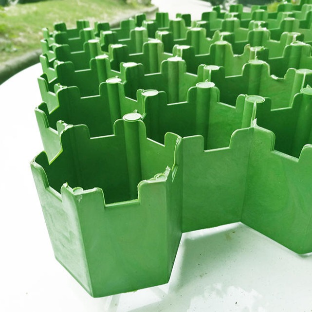 停车位专用塑料草坪格 工厂生产直销隐形消防通道 塑料植草格4