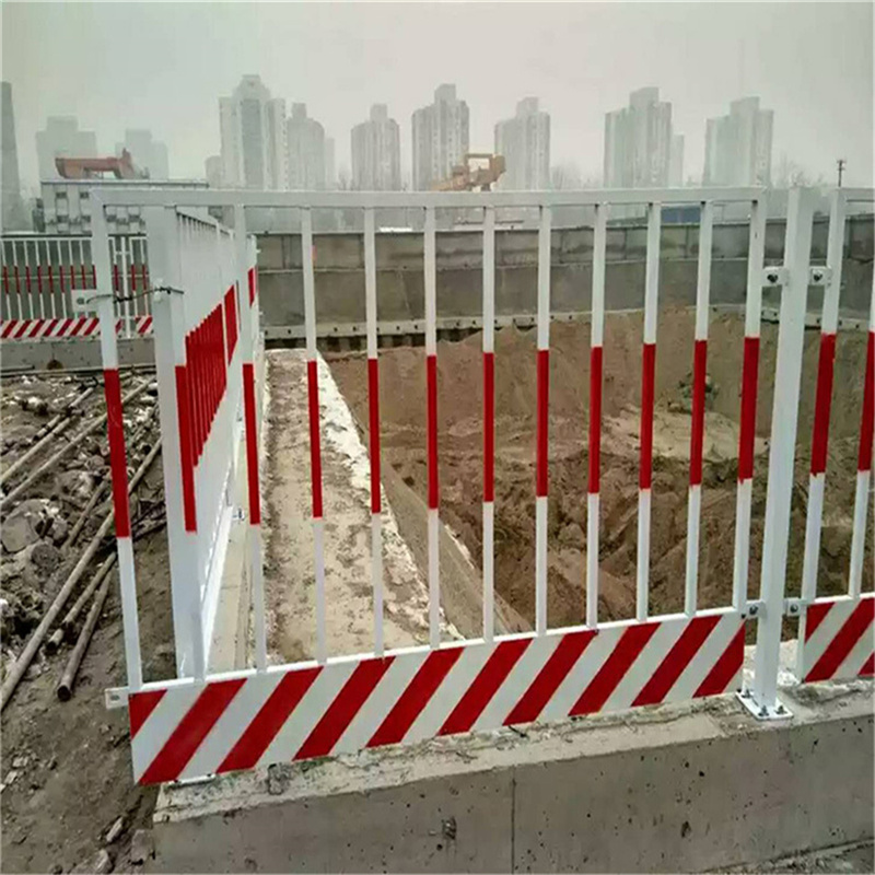 工程井边护栏 质量可靠 专业定制 无缝焊接基坑护栏9