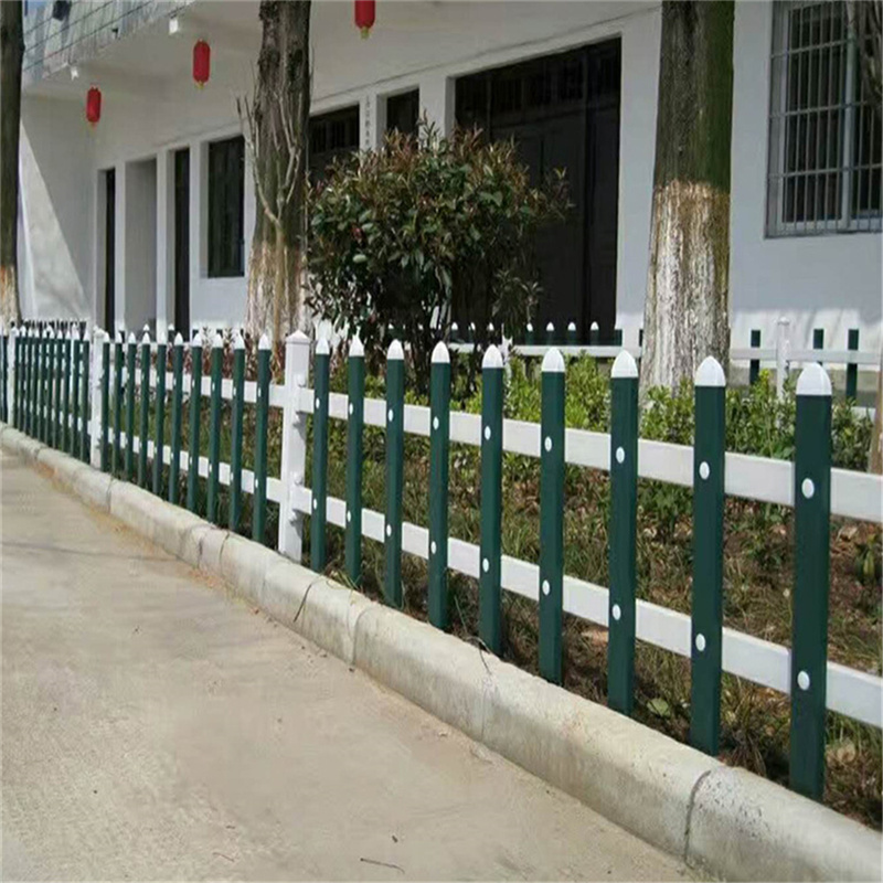 质量可靠 塑钢园林绿化PVC草坪护栏 专业定制1