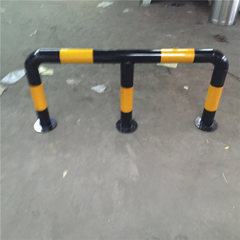 钢管喷塑挡车器 防撞设施 优质护栏网阻车桩转业安置 U型桩2