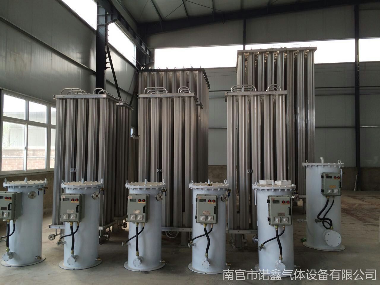 空温式气化器 气化器厂家直销NX-50 诺鑫供应NX-1000空温式气化器3