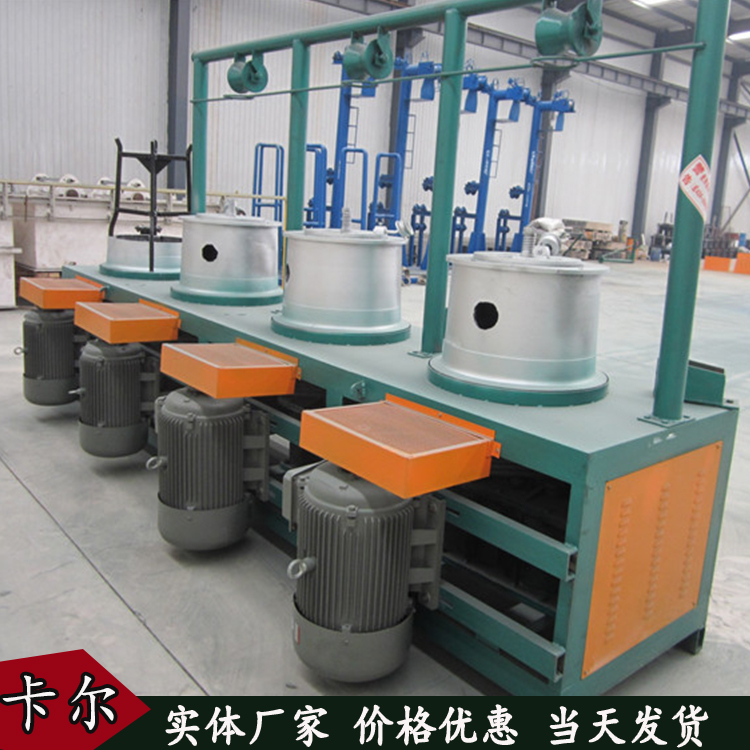 中型水箱拉丝机 金属成型设备 专业拉拔细铁丝速度快产量大 卡尔机械3