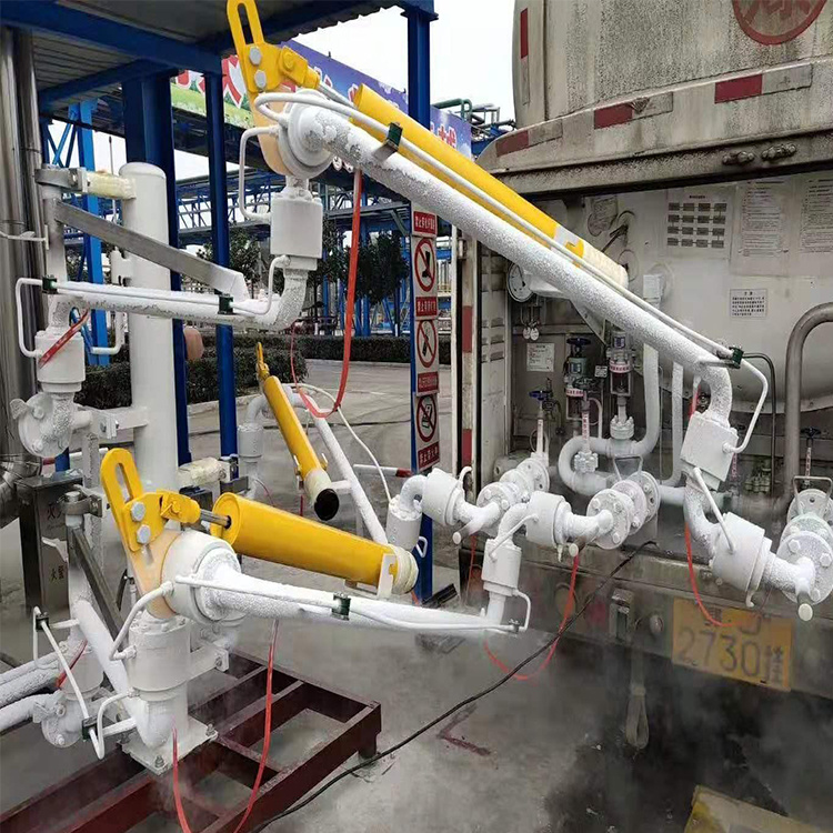 LNG卸车臂 LNG卸车软管 燃气输送真空管 中石永成 燃气设备4