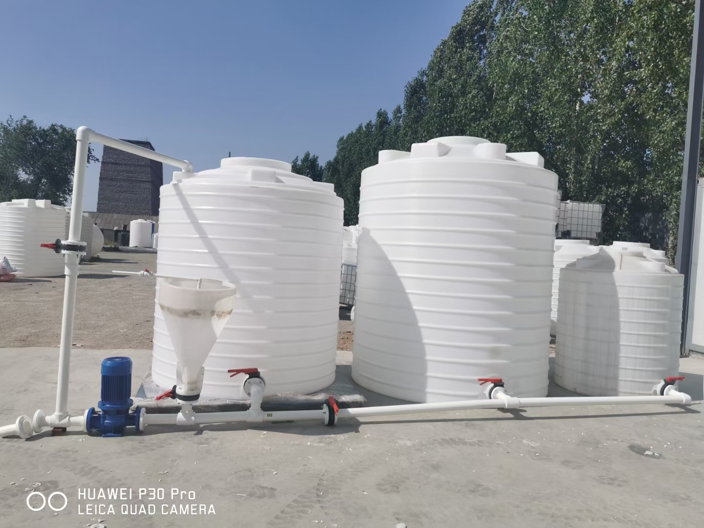 沧州5吨塑料桶厂家pe水箱减水剂复配桶大型塑料储罐 塑料罐6