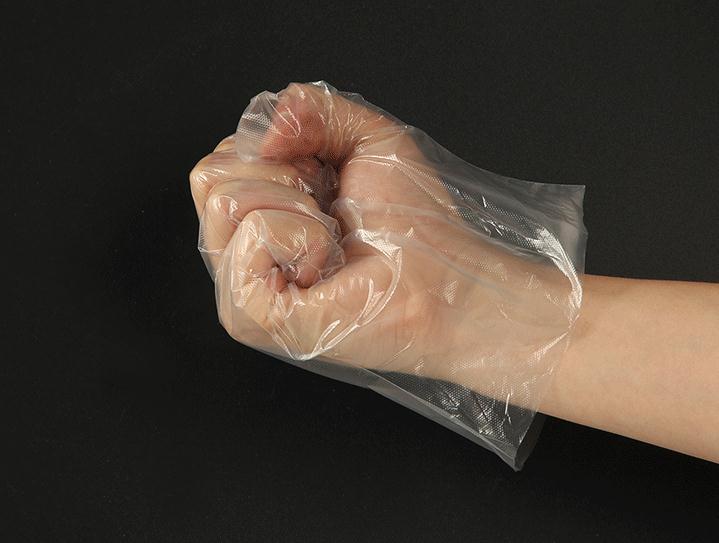 透明一次性塑料手套厂家质量好发货快 一次性防护手套3
