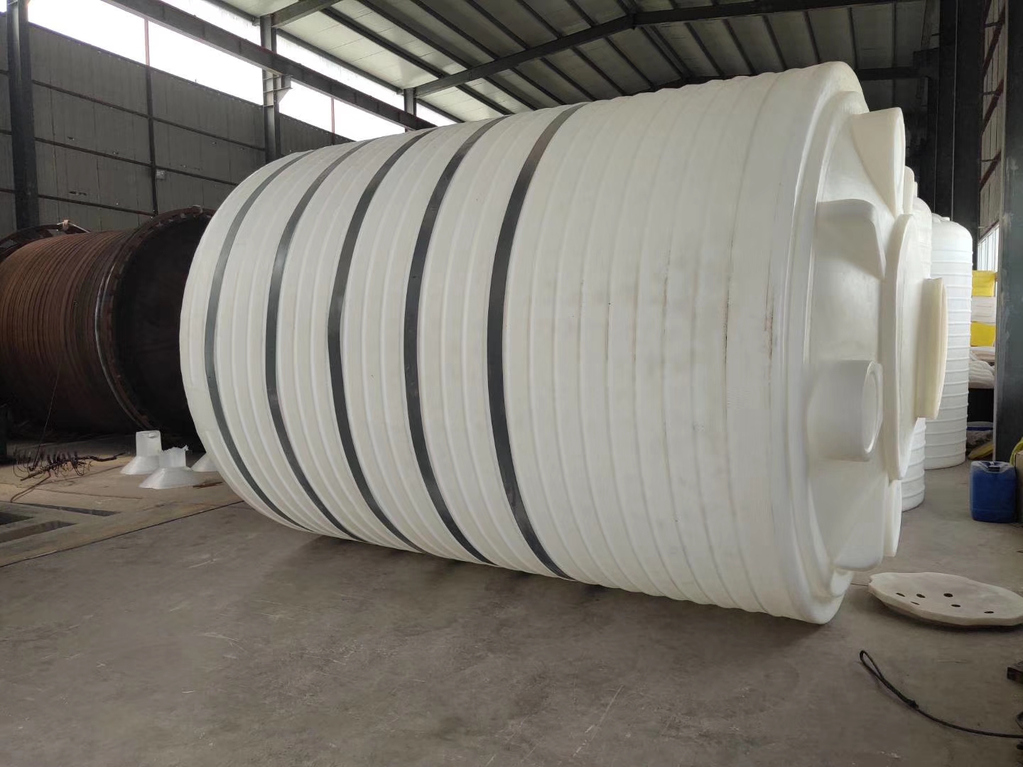 塑料储罐 建设工地储水桶 绿安 临汾PE储罐厂家 20吨塑料桶2