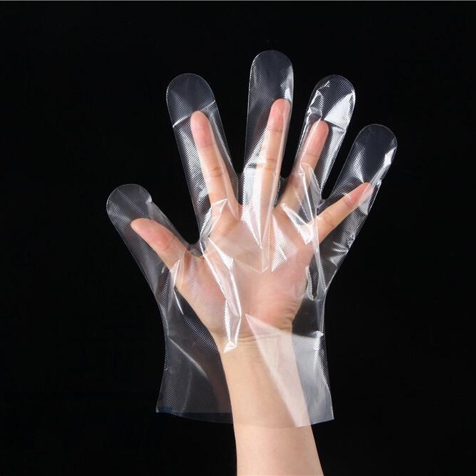 pe手套厂家 蓝瑞 高压pe手套M-L 一次性防护手套 一次性PE手套