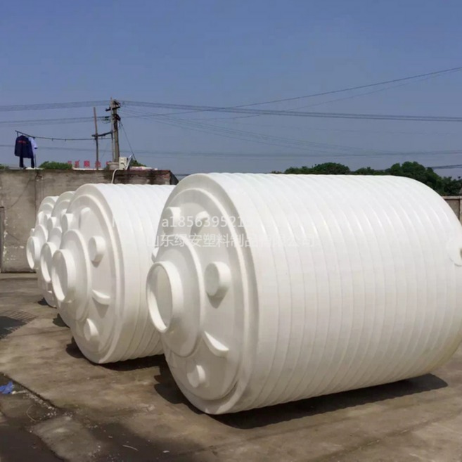 塑料储罐 建设工地储水桶 绿安 临汾PE储罐厂家 20吨塑料桶