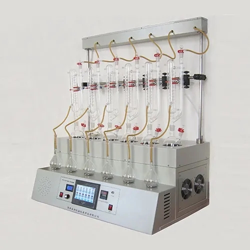 巴跃仪器 水蒸气蒸馏装置实验室氟化物蒸馏的实验仪器使用效果BA-FZL62