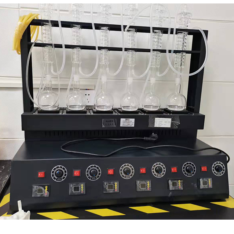 蒸馏实验装置全玻璃蒸馏仪 蒸馏测定仪 实验室多通道蒸馏 蒸馏设备4