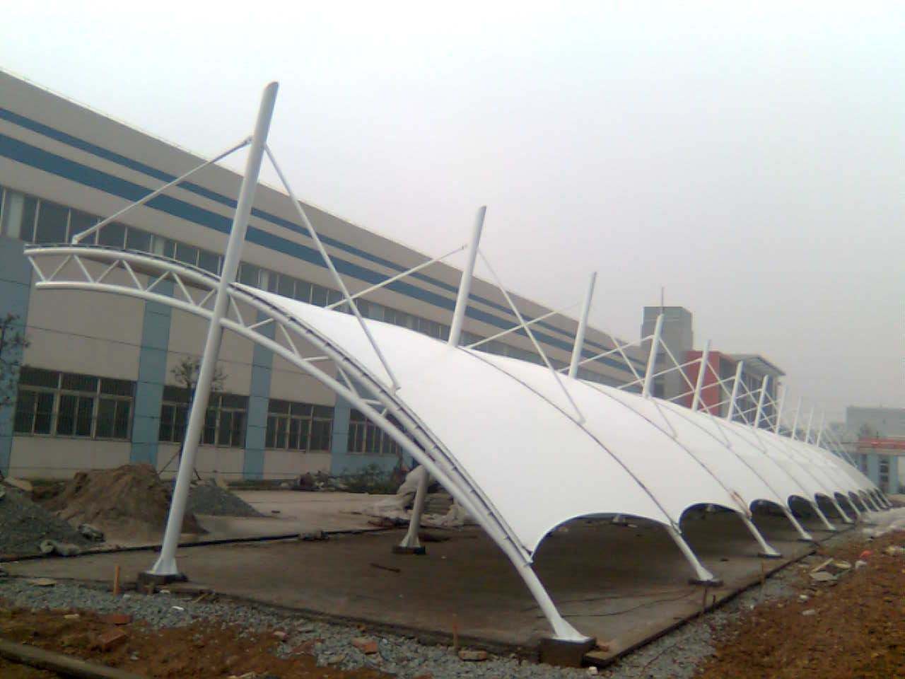 硕丰膜结构 钢结构、膜结构 遮雨棚 广场膜结构工程 品质保证