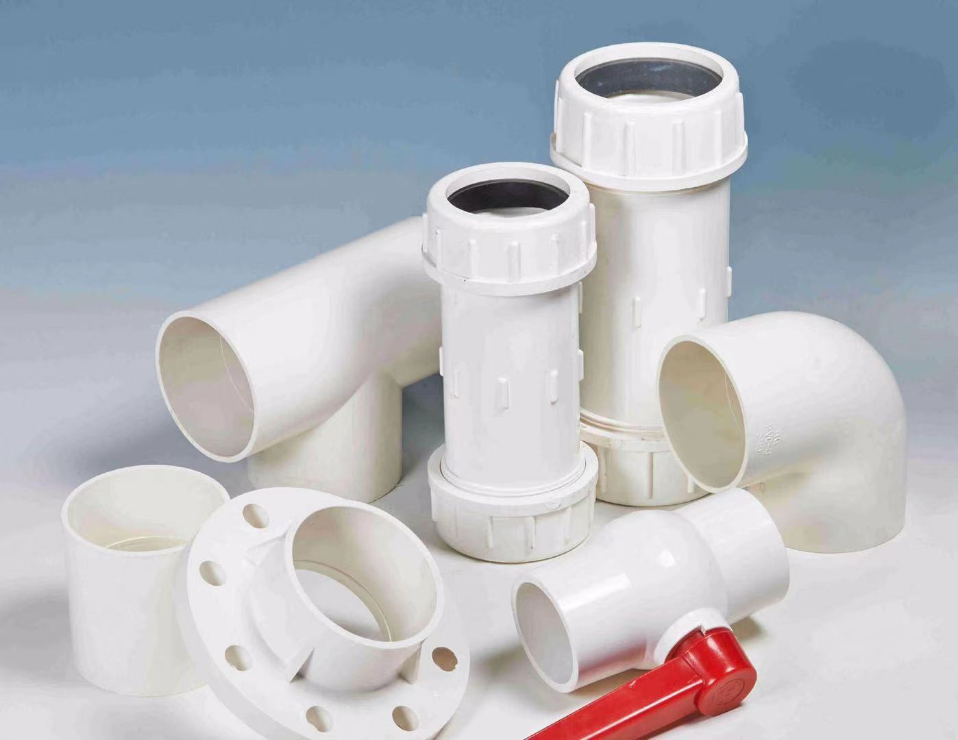 陕西直销高科 PVC排水管PE管和配件 品质保证 中财 量大从优 联塑3