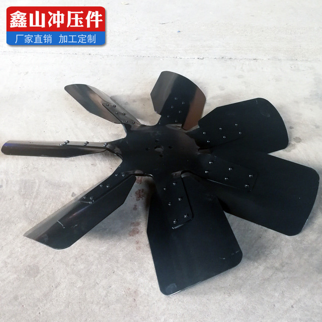 780X24.5机械风扇叶 广西康明斯七叶风扇叶 工业风扇叶 鑫山供应