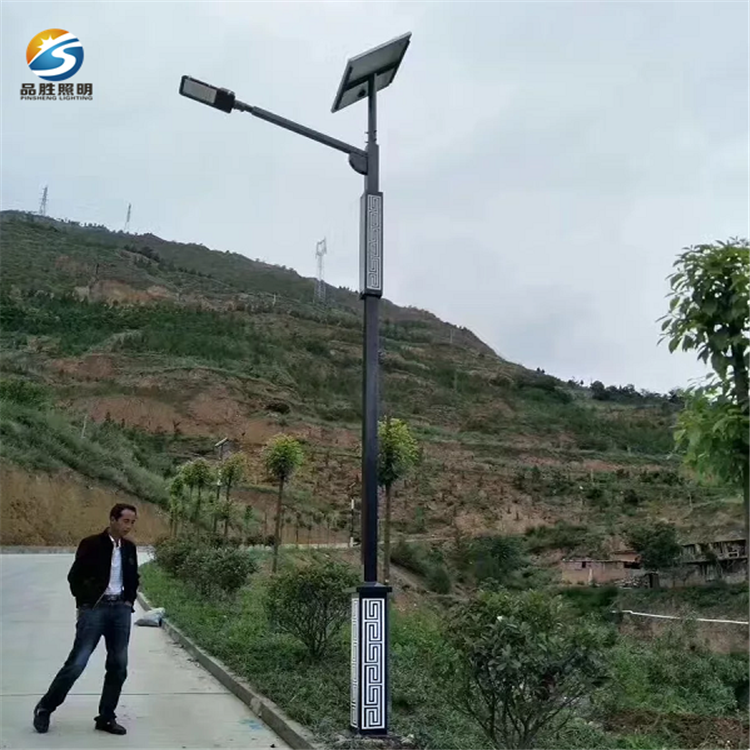 批发吐鲁番6米全套路灯 吐鲁番太阳能路灯厂家 品胜照明led路灯5