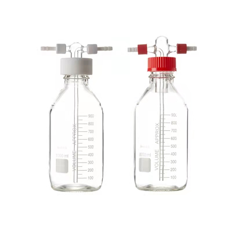 密封性强 实验器皿 洗瓶高硼硅玻璃 缓冲瓶1