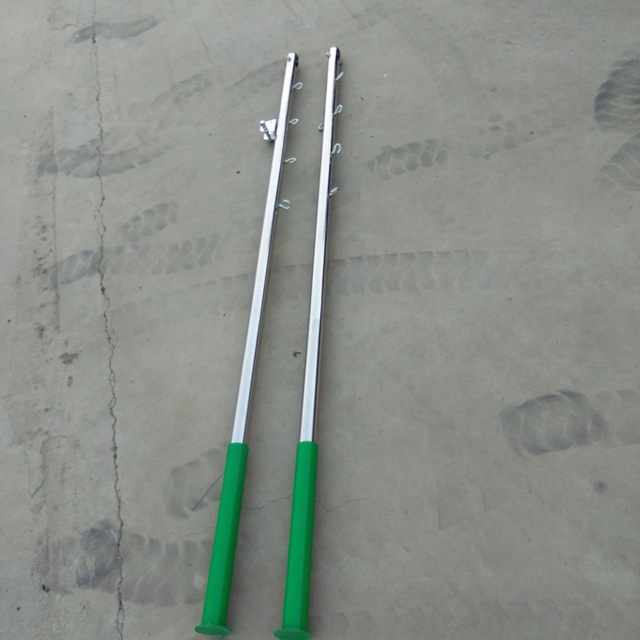 不锈钢立柱 标准比赛用羽毛球网 固定式羽毛球网架 厂家销售晶康牌地插式羽毛球柱2