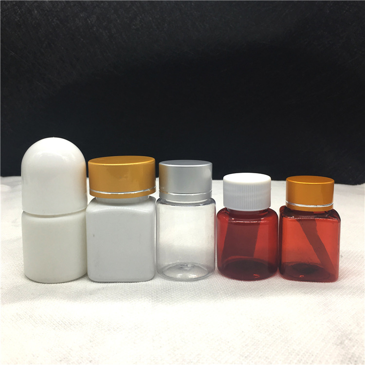 透明药品瓶胶囊片剂塑料瓶 大量批发PET小药瓶塑料小圆瓶