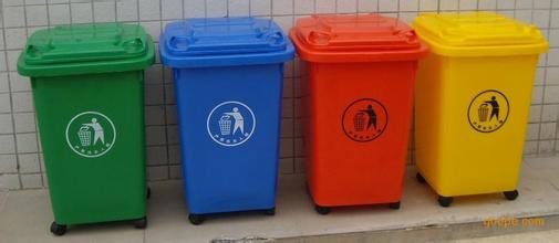 供应郑州哪里有卖塑料垃圾桶的河南垃圾桶厂家1
