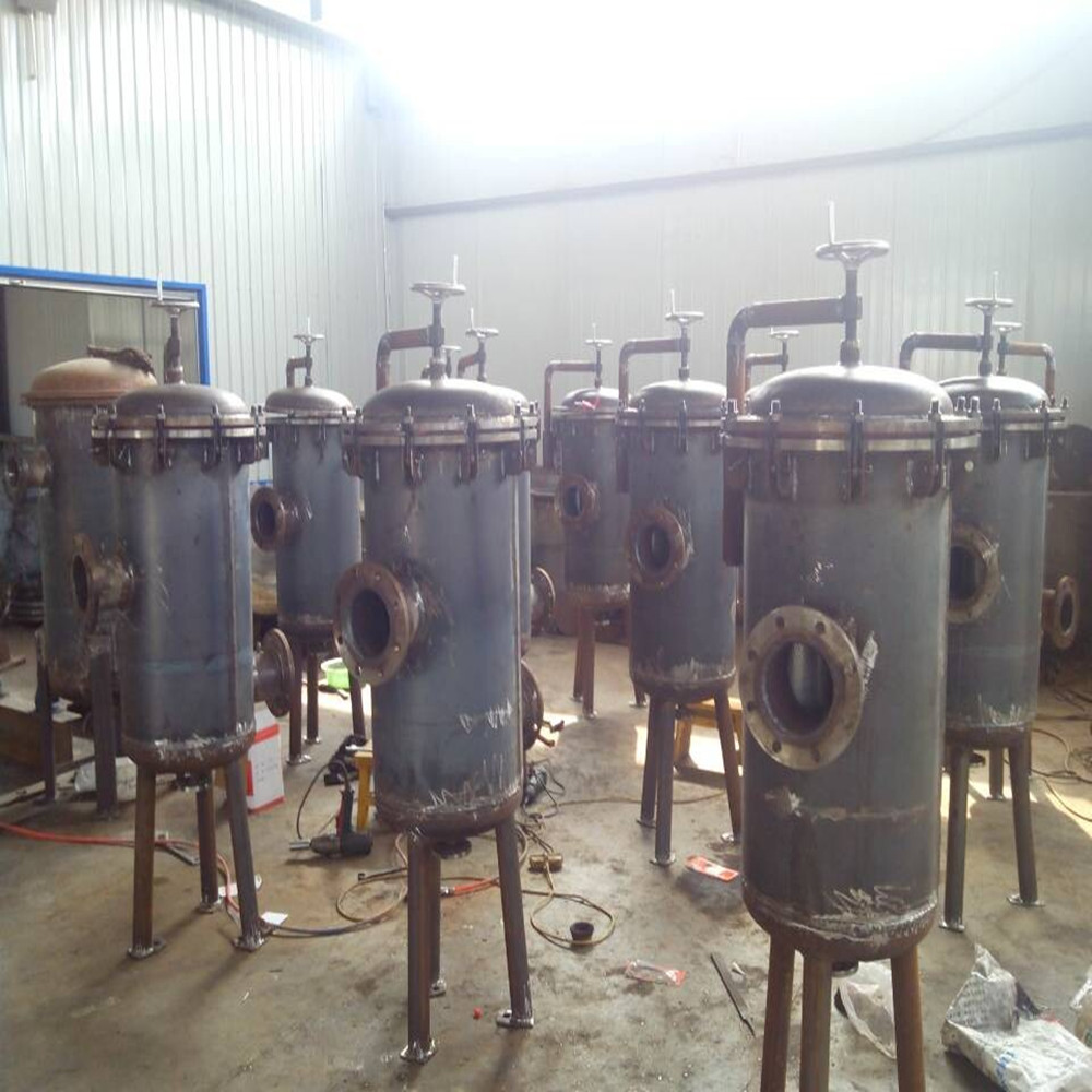 高压水泵用不锈钢材质袋式过滤器 申德4