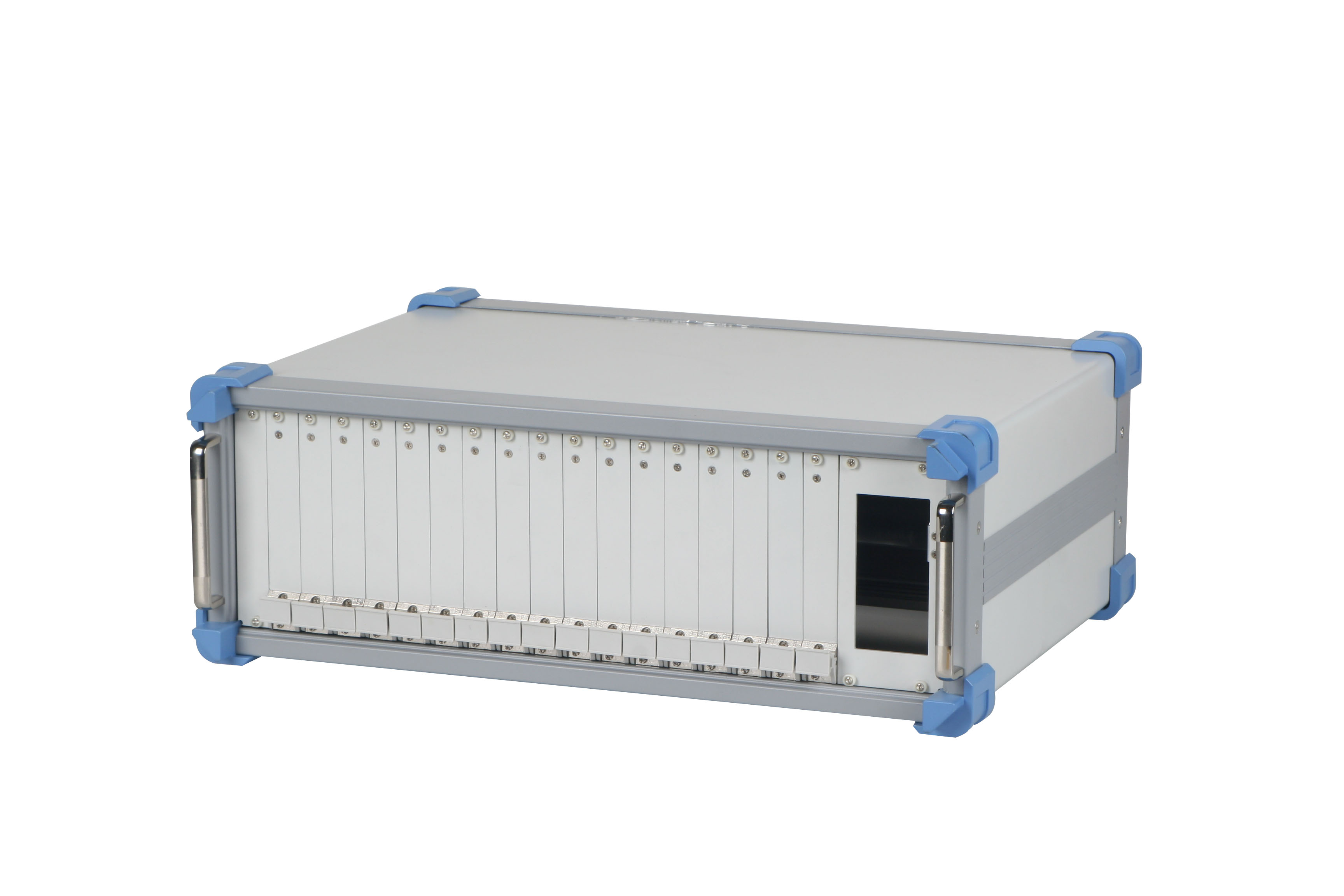 19英寸铝合金机箱 CPCI插箱 铝型材 19英寸 EMC机箱 子母板对插式插箱 2U 工业机箱 卡框1