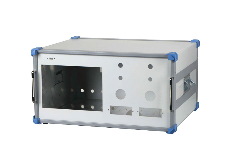 CPCI插箱 铝合金机箱 铝合金机箱 仪器仪表机箱外壳 CNC定制钣金加工 台式机箱 EMC机箱 19英寸 2U6