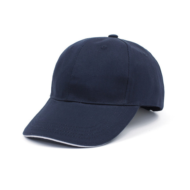 韩版棒球帽遮阳帽 简约太阳帽广告帽 厂家批发夏季男女光板帽子5