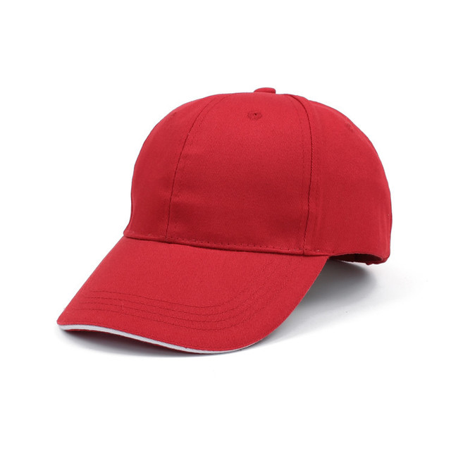 韩版棒球帽遮阳帽 简约太阳帽广告帽 厂家批发夏季男女光板帽子9